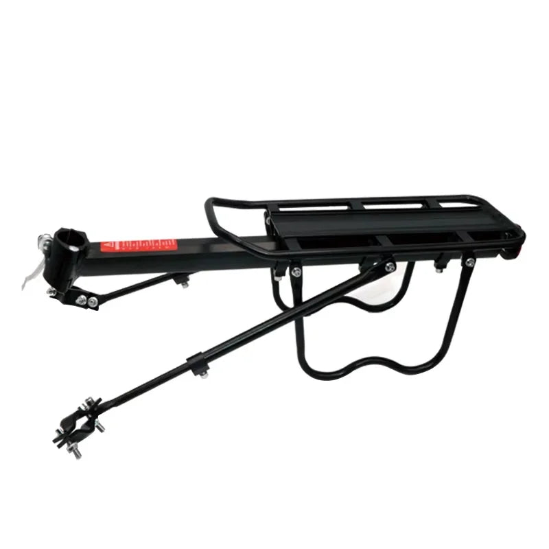 RIDERACE Bicycle Luggage Carrier Universal MTB Road Bike Aluminum Alloy Cargo Rear Rack Durable Outdoor Cycling Seatpost