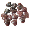 Wholesale Natural Healing Crystal Stone Heart Strawberry Quartz Heart