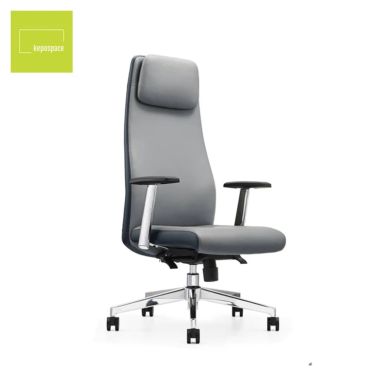 Factory Furniture Luxury Executive Pu Leather High Back Sofa Office Furniture Chair High Back Leather Executive Manager Chairs