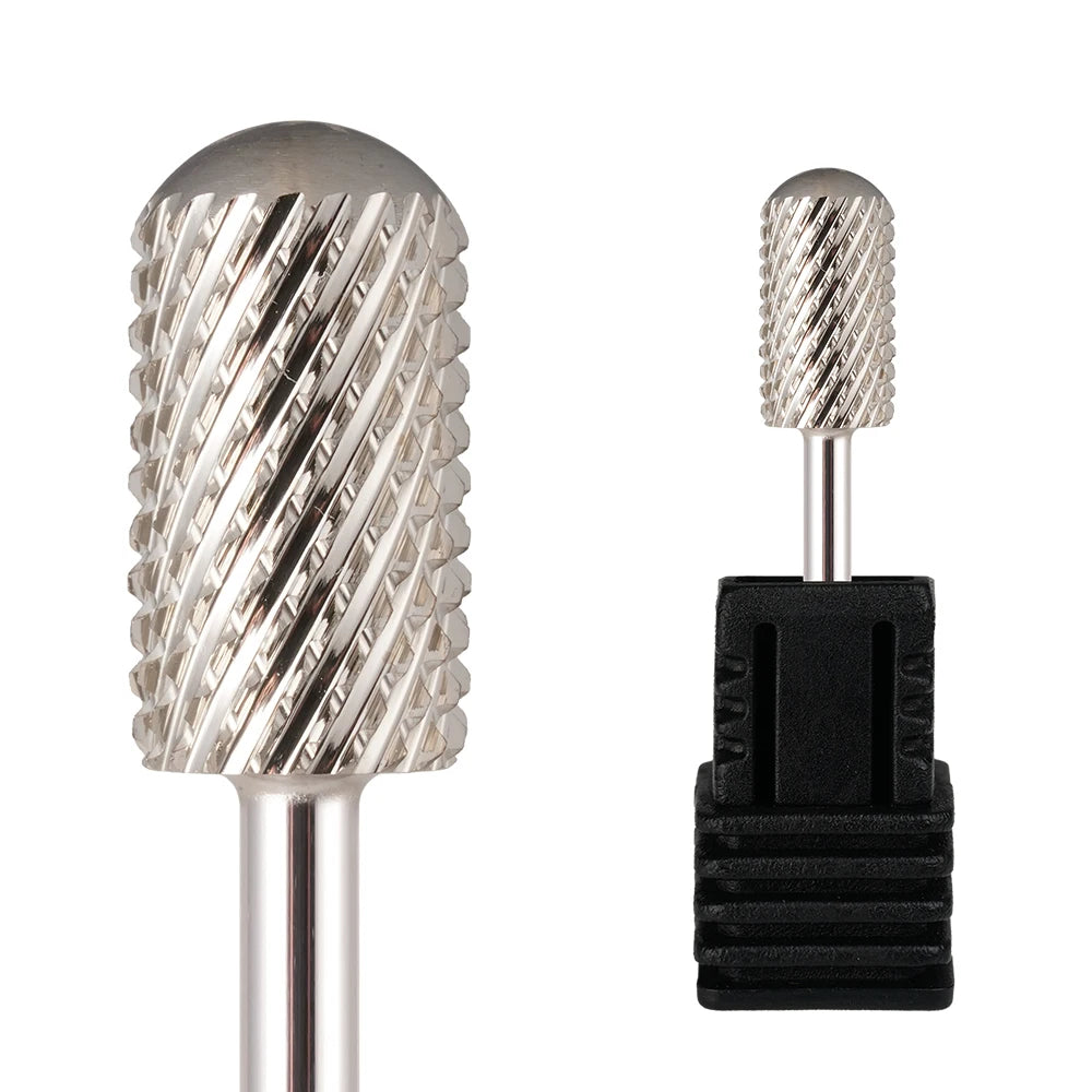 Crystal Nail Bit Carbide Carbide Smooth Top Nail Drill Bit Carbide Drill Bits for Nails