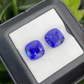 Factory Direct Price Lab Grown Sapphire Royal Blue Color Cushion Shape Gemstone Blue Sapphire Stone Price for Fine Jewelry