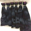 Tissage En Lot Naturel Indien Cheveux Humains Vierges Double Extension Vente Grosperruque Avec Chi Gnon Machine a Coudre