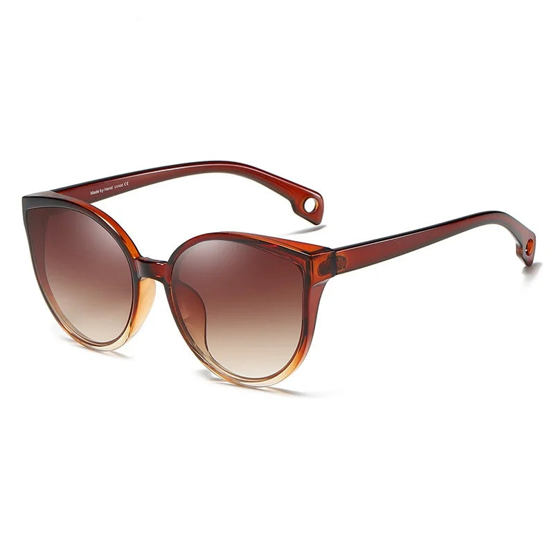 Hot Seller New Cat Eye Sunglasses PC Frame Sunglasses for Women