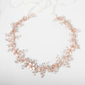 Copper Wire  Flower Waist Belt Dress Accessories Wedding Banquet Bride Waist Chain