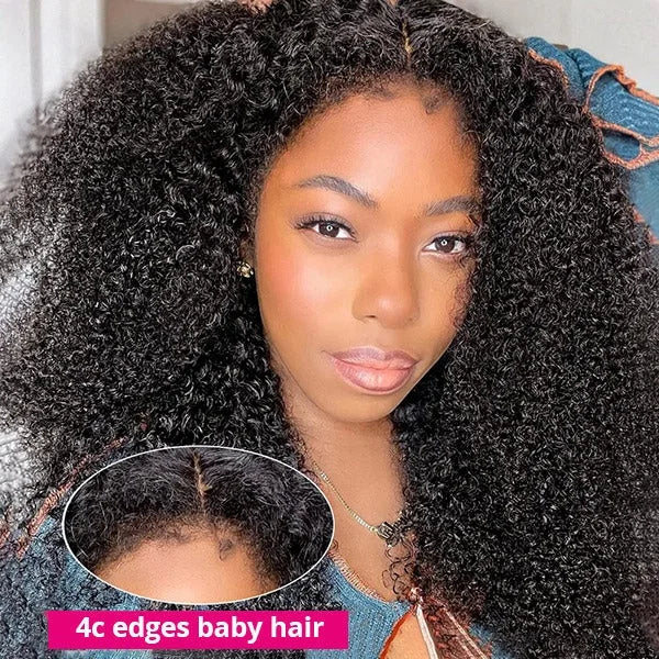 Cheap Short Bob Frontal Wigs100% Human Hair Kinky Curly Wave WigsWholesale Glueless HD Lace Frontal Wigs for Black Women