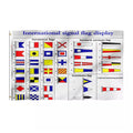 Professional Customized Letter Printed Digital Flag  International Diving signal Flag for Ships International signal Flags