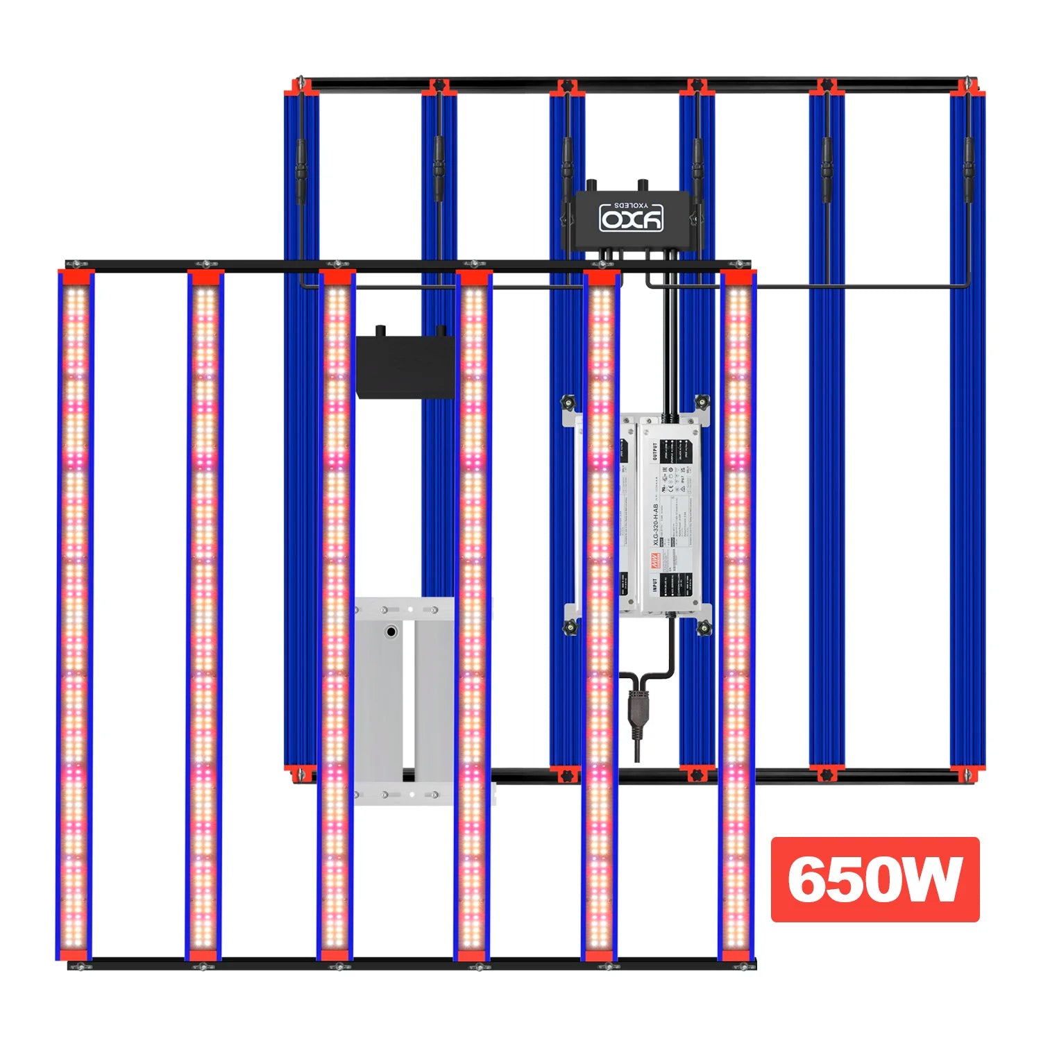 Yxo Yuxinou Full Spectrum Led Grow Light Led Uv Ir Plant 1000w Grow Light Dimming Lm301h Led Grow Light