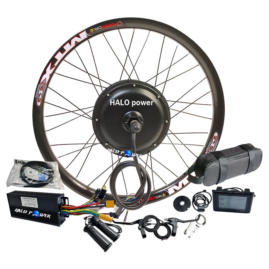 UK AU Free Shipping MTX 26" 27.5'' 29" 1500w 2000W 2000 Watt Controller Electric Bike Bicycle Hub Motor Conversion Kit