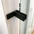 Aleader 90 Degree Wall Mounted Glass Holder Stainless Steel Glass Clamp for Glass Deck Railing & Stairs