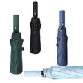 Wholesale Ready to Ship Big  Double Ribs Automatic Open Three Fold Umbrellas for the Rain Regenschirm