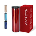 Custom Logo Hot Sales Wholesale 500ml Double Wall Stainless Steel Vacuum Coffee Cups Thermo Straight Tumbler for Car