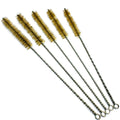 For Inner Ring Polishing and Rust Removal Spiral Brass Pipe Tube Brush Mini Brass Steel Wire Pipe Brush for for Rings