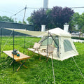 Waterproof Easy Setup Lightweight Four-Season Straight Bracing Type Tent Oxford 2/3 Person Removable Rain Fly Outdoor Automatic