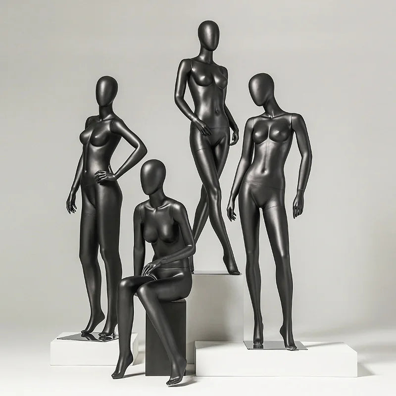Fiberglass Female Mannequin for Fashion Retail
