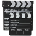Creative Wooden Recording Board Playing Board Director Board Film Clappers Wooden Shooting Props Furnishings