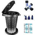 Multi Functional Emergency Outdoor Camping Travel Car Bucket Portable Folding Toilet