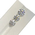 8 Heart and Arrow Cut Synthetic Diamond Moissanite D VVS1 Round Shape Loose Lab Created Gemstone