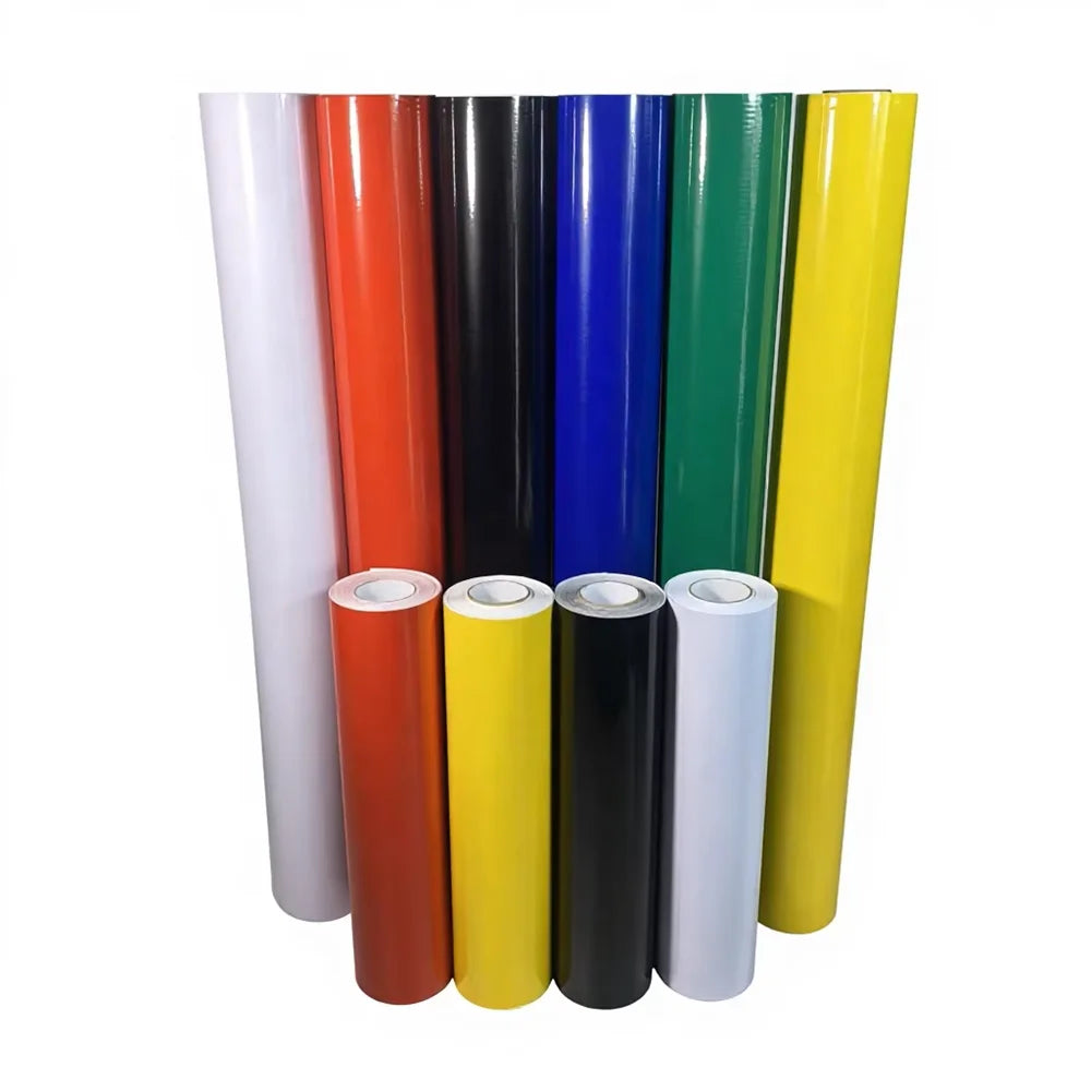 Wholesale Polymeric Self Adhesive Color Cutting Vinyl Roll Sticker for Poster and Signage