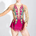 YIZHIJIAN Artistic Gymnastics Uniform Fitness Competition Skills Art Examination Training Professional Performance Customization