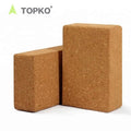 TOPKO Custom logo Eco Friendly Yoga Brick Natural Cork Yoga Block MegaBDM