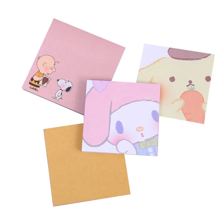 Professional Office Sticky Notes Custom Shape Brochure Notepad Environmental Friendly Offset Paper Custom Colors CMYK Printing