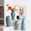 Chinese Retro Ge Kiln Ceramic Vase High-End Fresh Flower Hydroponic Decoration Tall Living Room Entrance Arrangement