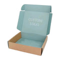 Custom Corrugated Board Mailer Boxes with Low MOQ Recycled Materials for Eye Cream Clothes Shoes and Cosmetics Shipping