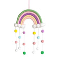 Ins Decoration Nordic Style Rainbow Tapestry Rainbow Home Furnishings Woven Pendant Ring Rainbow Wall Hanging Wall Decoration