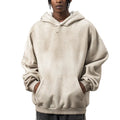 Manufacturer Custom Vintage Oversized Distressed Heavy Weight Washed Faded Acid Wash Hoodies Men