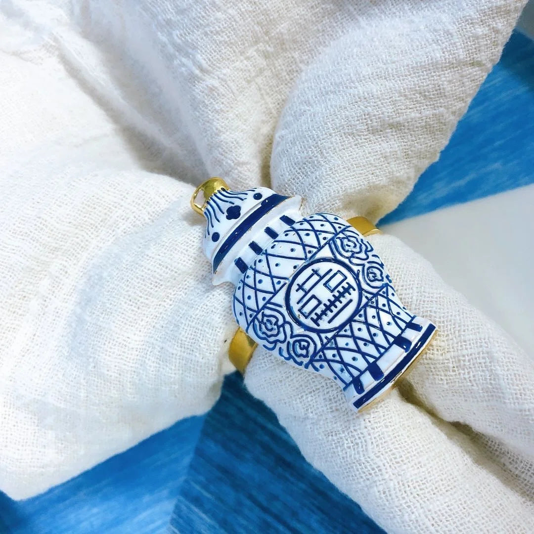 Wholesale New Design Gold Plated Horse Napkin Ring