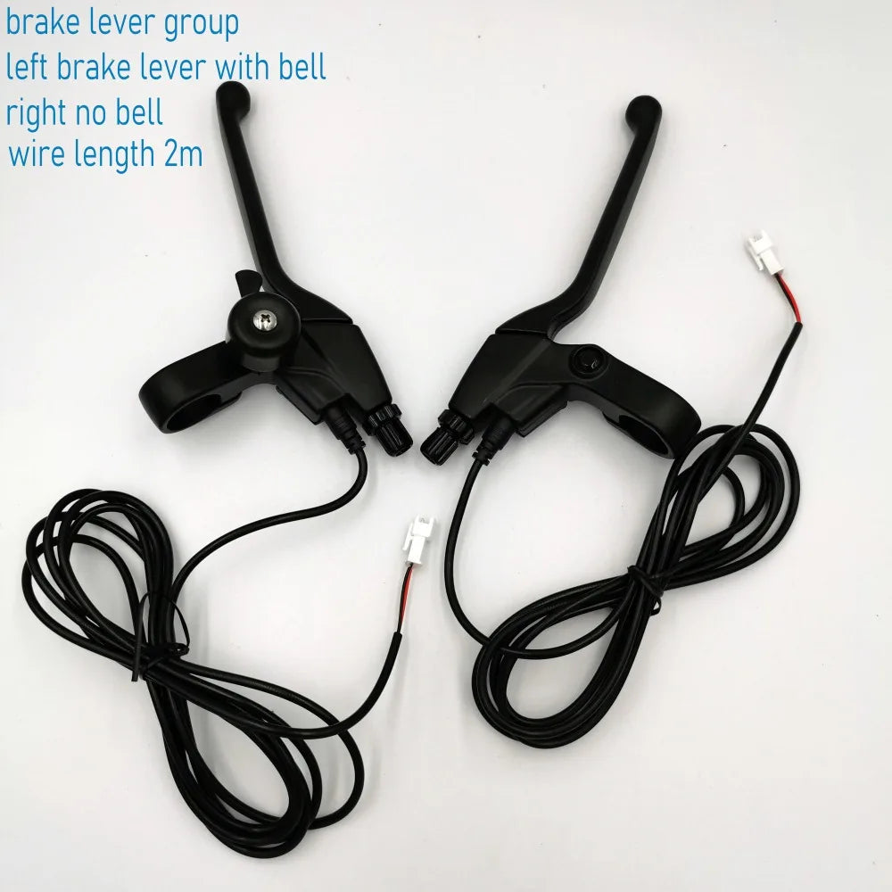 All Aluminum Brake Lever Group Left Brake Lever With BELL Cut Off Power and  Vehicle Electric Bike Scooter Brake Crank