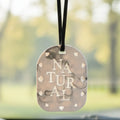 Marble Color Hanging Car Wardrobe Air Freshener Scented Ceramic Aroma Plaster Porcelain Flower Fragrance Essential Oil Diffuser