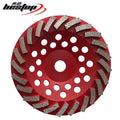7 Inch Turbo Segment Diamond Metal Bonded Cup Wheel for Concrete and Nonferrous Metals Grinding MegaBDM