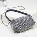 2024 Women's Full Diamond Crystal Evening Shoulder Bag Elegant Party Handbag with Elegant Bolsos Mujer