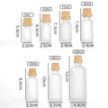 Cosmetics Packing Travel Set Toner Water Spray Inner Stopper Bottle Clear Emulsion Press Fine Glass Cream Bottle
