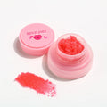 100% Natural Vegan Sugar Lip Moisturizer Scrub for Dry Chapped Lips Gentle Smooth Strawberry Vegan Lip Care Exfoliator Scrub