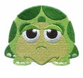 Frog Embroidery Patches for Clothing Iron-On Rhinestone Beaded Applique Polyester Easy to Iron
