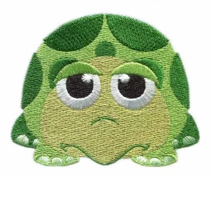 Frog Embroidery Patches for Clothing Iron-On Rhinestone Beaded Applique Polyester Easy to Iron