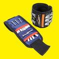 Adjustable Strap Magnetic Wrist Band Tool Holder Belts With 8pc Strong Magnets for Holding Screws