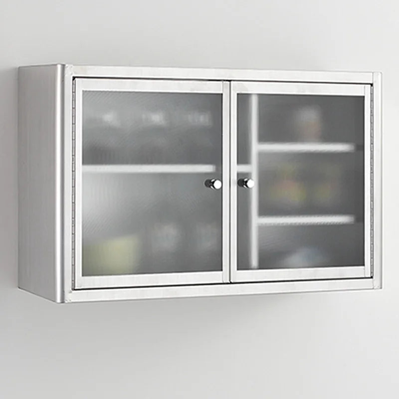High Quality Metal Stainless Steel Cabinet Storage Kitchen Cabinet Wall Storage Cabinet