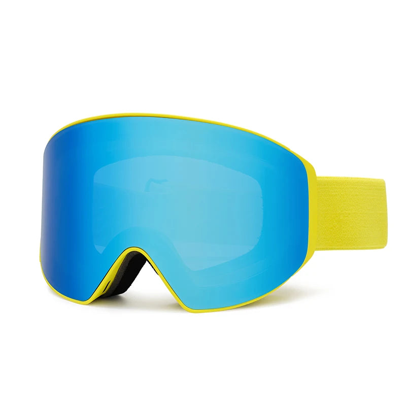 Designer Ski Goggle With logo Magnetic Frameless Anti Fog Polarized Uv400 protection Custom Snow Snowboard Goggles
