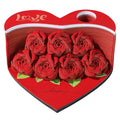 Valentines Day Unique Gift 3D Paper Art Carving Notes Paper Cube Lover Novelty Gift 3D Memo Pad for Desktop Decoration