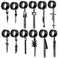 2025New Style Wholesales Body Piercing Ear Tunnels Screw Silver Black 6-20mm Women Men Plugs and Tunnels for Ear 15 Style Choose