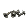 ISO 7380-2 Stainless Steel Pan Socket Cap Screw M3 M4 M5 Metric 20mm Passivation Finish Class 4.8 & 6.8 Standard Thread