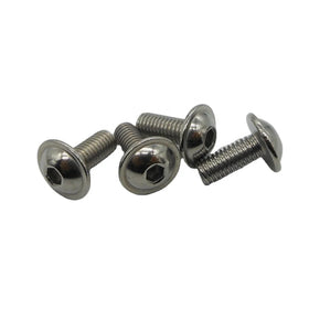ISO 7380-2 Stainless Steel Pan Socket Cap Screw M3 M4 M5 Metric 20mm Passivation Finish Class 4.8 & 6.8 Standard Thread