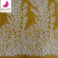 HY2728 New White Beaded With Pearls Lace Tulle Wedding Bridal Dress Mesh Fabric
