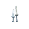 Elehk Plastic M5 M6 White Wall Concrete Sleeve Nail Expansion Tube Waterproof Anchor Bolt Plastic Screw Dome