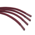 Wholesale Nylon Round Hoodie Drawstring Flat Pattern PlasticTipped Coated Cord for Shoes Bags Garments with Printed Logo