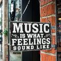 Vintage Club Metal Tin Sign Pop Music Wall Decor Tin Sign Exquisite Black White Letter Metal Signs Music
