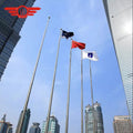 Outdoor Commercial Flagpole Largest 20m 30m 50m Flag Mast Automatic Aluminum Alloy Flagpole